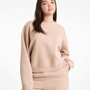 Nuuds Women’s OG Classic Crewneck Sand Sweatshirt Sz M
